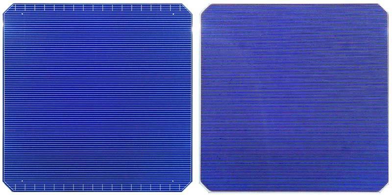 Prednja i zadnja solarna ćelija NBB SHJ Front and back NBB SHJ solar cell