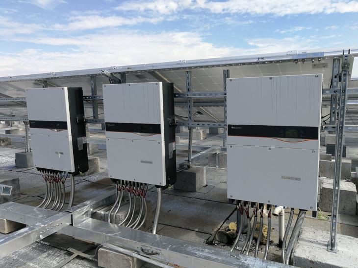 1MW Commerial and Industrial Grid Connected PV System