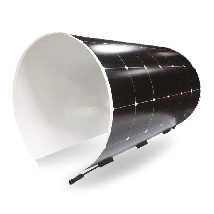 Flexible and roolable solar panel